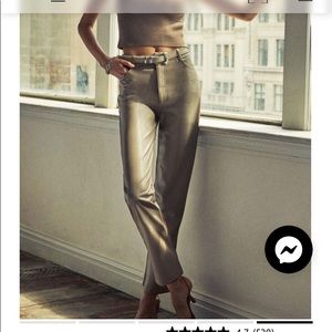Dynamite Faux Leather Pants